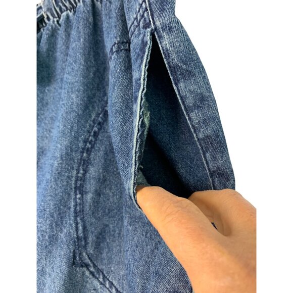 Steve Madden Womens XL Wide Leg Relaxed Jeans 100% Cotton RN10521 NWT Pockets - Picture 5 of 8